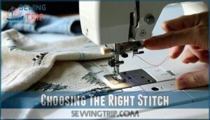 choosing the right stitch