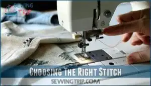 choosing the right stitch