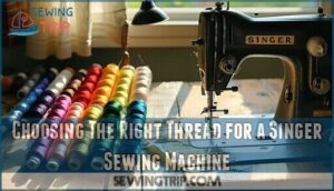 choosing the right thread for a singer sewing machine
