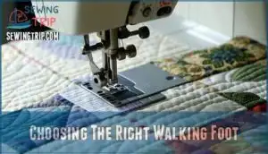 choosing the right walking foot