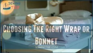choosing the right wrap or bonnet