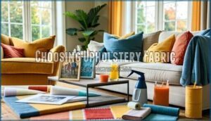 choosing upholstery fabric