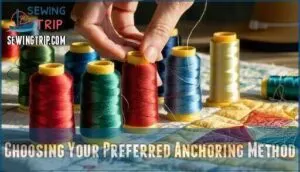 choosing your preferred anchoring method