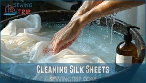 cleaning silk sheets