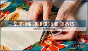 clipping corners and curves
