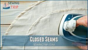 closed seams