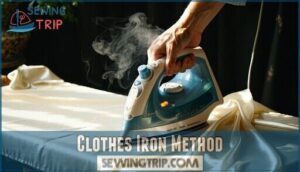 clothes iron method