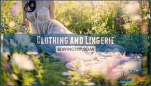 clothing and lingerie