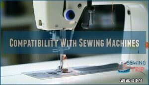 compatibility with sewing machines