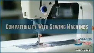 compatibility with sewing machines