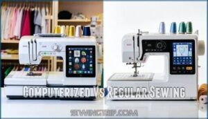 computerized vs regular sewing