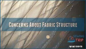 concerns about fabric structure