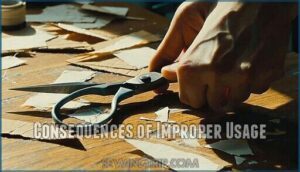 consequences of improper usage