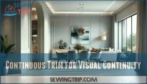continuous trim for visual continuity