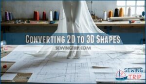 converting 2d to 3d shapes