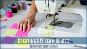 creating diy seam guides