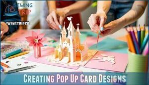 creating pop up card designs