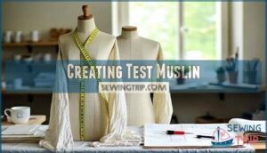 creating test muslin