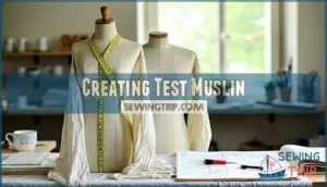 creating test muslin