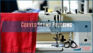 curved seams pressing