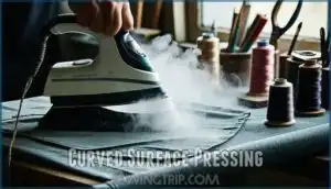 curved surface pressing