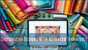 customizing designs with advanced techniques