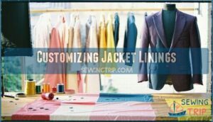 customizing jacket linings