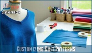 customizing knit patterns