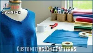 customizing knit patterns