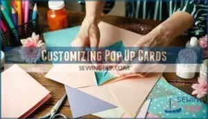 customizing pop up cards
