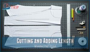 cutting and adding length cutting and adding length