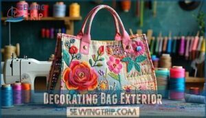 decorating bag exterior