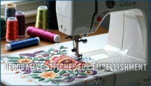 decorative stitches for embellishment