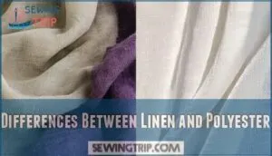 differences between linen and polyester