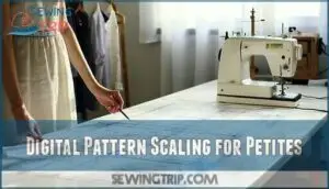 digital pattern scaling for petites