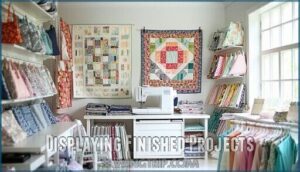 displaying finished projects