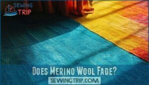 does merino wool fade
