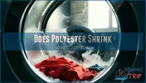 does polyester shrink does polyester shrink
