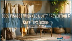 does viscose wrinkle a lot