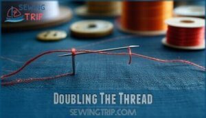 doubling the thread