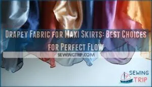 drapey fabric for maxi skirts