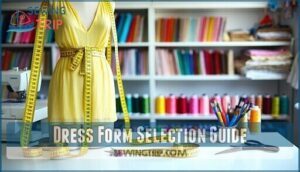 dress form selection guide
