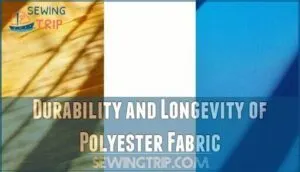 durability and longevity of polyester fabric