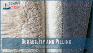 durability and pilling