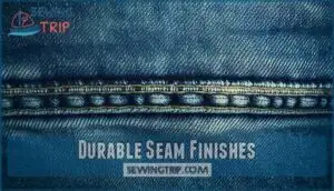 durable seam finishes