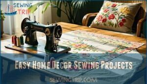 easy home decor sewing projects