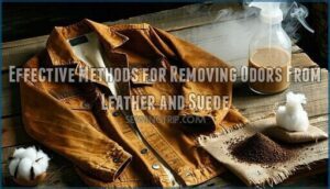 effective methods for removing odors from leather and suede