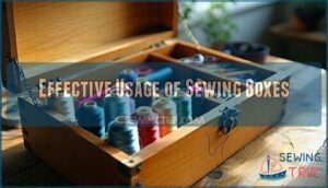 effective usage of sewing boxes
