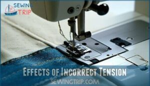 effects of incorrect tension