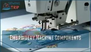 embroidery machine components